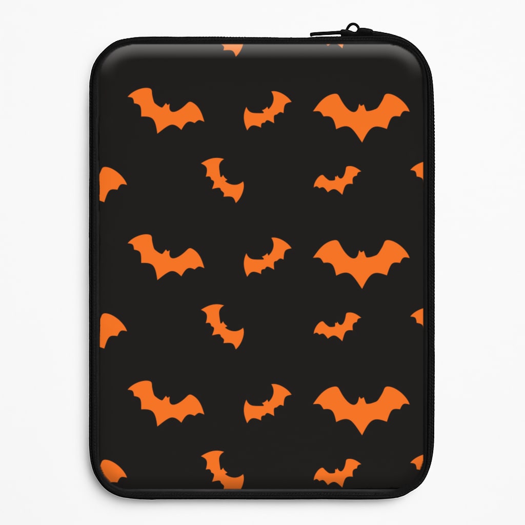 Orange Bat Laptop Sleeve
