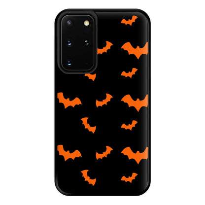 Orange Bat Phone Case for Galaxy S20 Plus