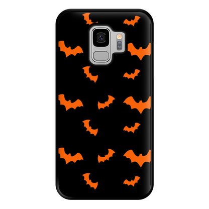 Orange Bat Phone Case for Galaxy S9 Plus