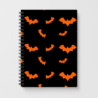 Orange Bat Notebook