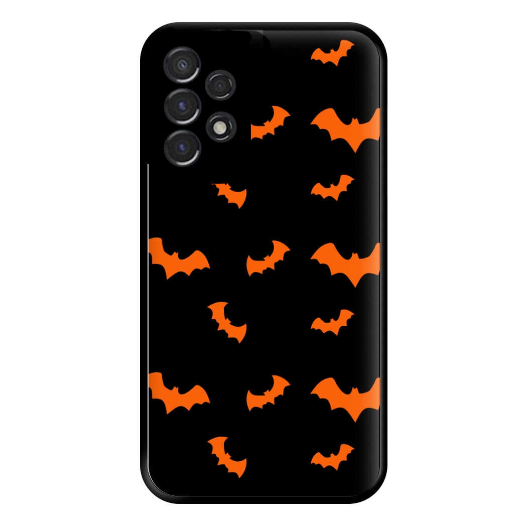 Orange Bat Phone Case for Galaxy A53