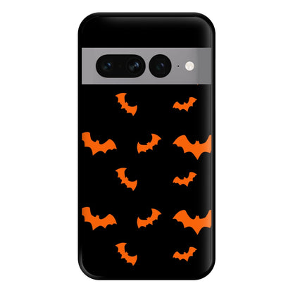 Orange Bat Phone Case for Google Pixel 7 Pro