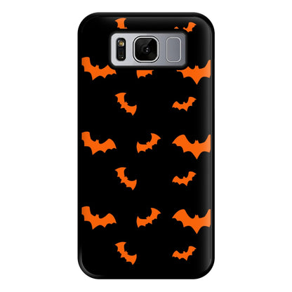 Orange Bat Phone Case for Galaxy S8 Plus