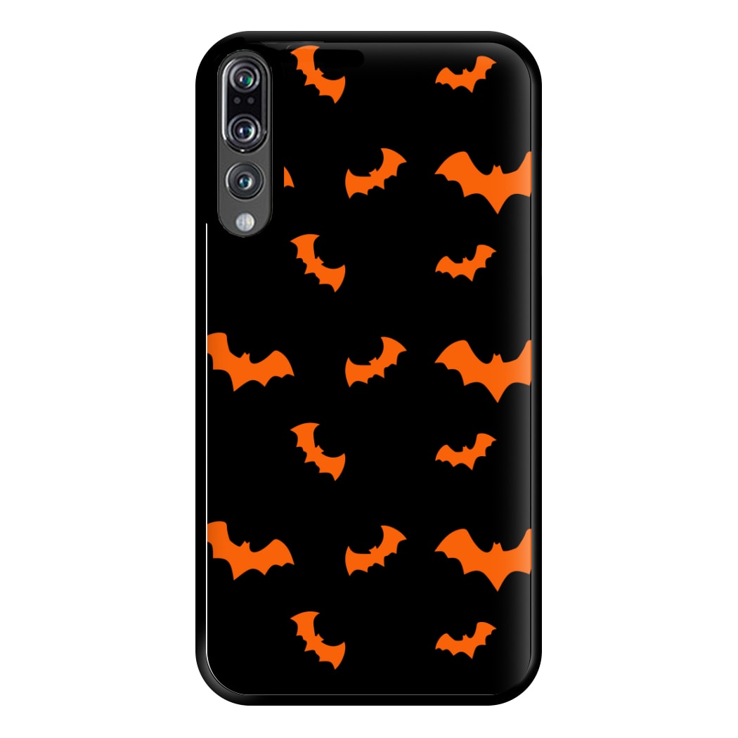 Orange Bat Phone Case for Huawei P20 Pro