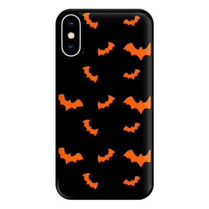 Orange Bat Phone Case for iPhone XS Max