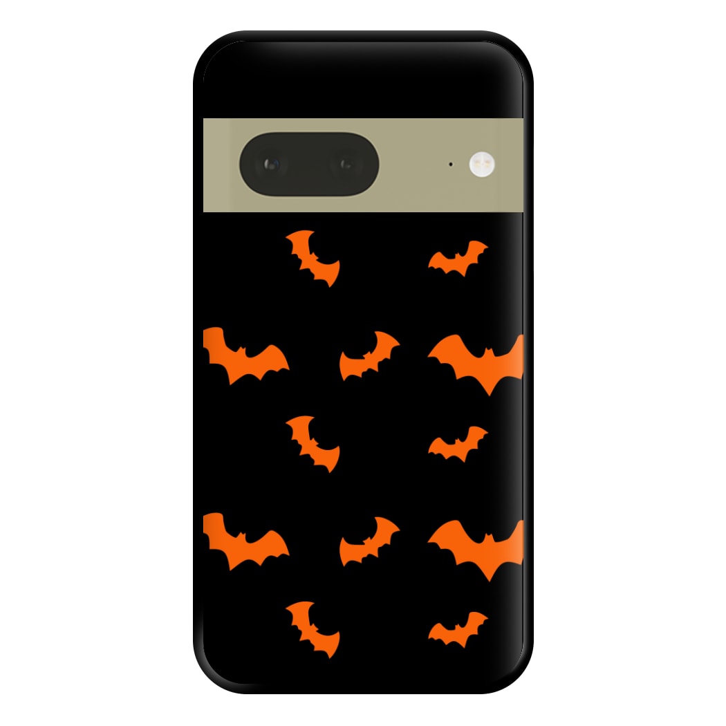 Orange Bat Phone Case for Google Pixel 7a