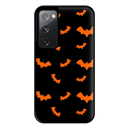 Orange Bat Phone Case for Galaxy S20FE