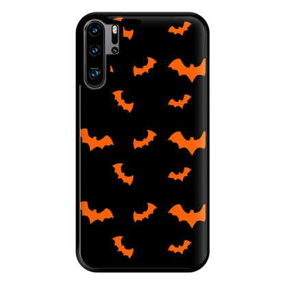 Orange Bat Phone Case for Huawei P30 Pro