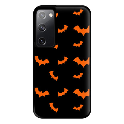 Orange Bat Phone Case for Galaxy S20