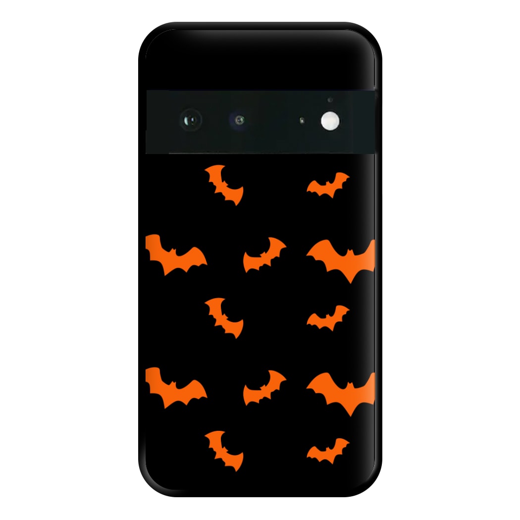 Orange Bat Phone Case for Google Pixel 6a