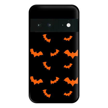 Orange Bat Phone Case for Google Pixel 6a