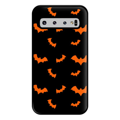 Orange Bat Phone Case for Galaxy S10 Plus