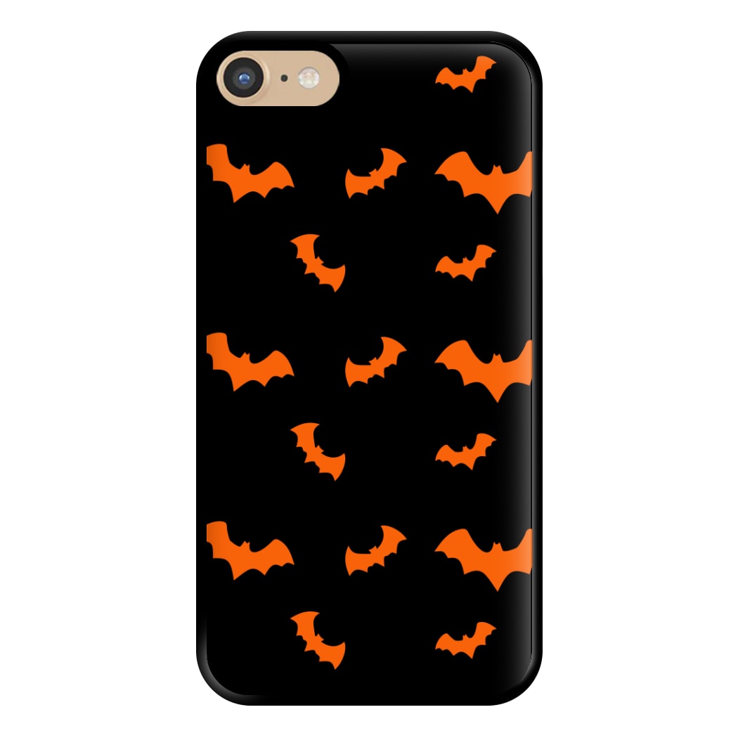 Orange Bat Phone Case for iPhone 6 / 7 / 8 / SE