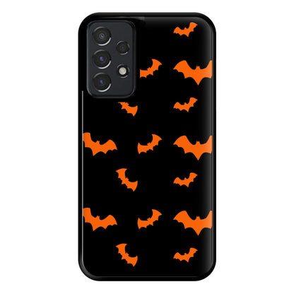 Orange Bat Phone Case for Galaxy A52 / A52s