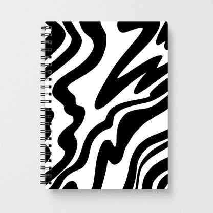 Black And White - Halloween Notebook