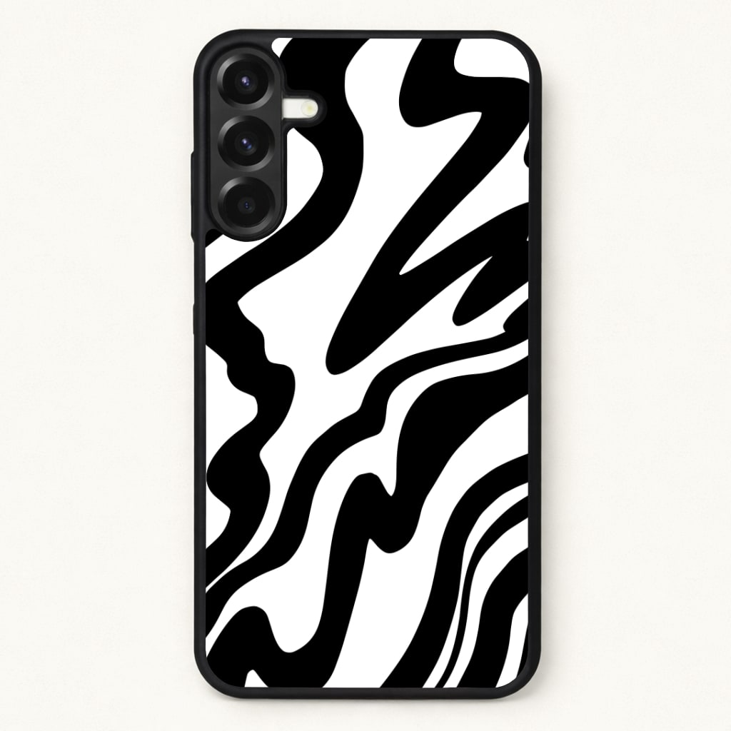 Black And White - Halloween Phone Case for Galaxy A57