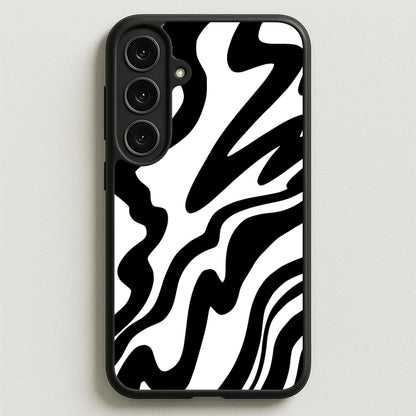 Black And White - Halloween Phone Case for Galaxy S25FE