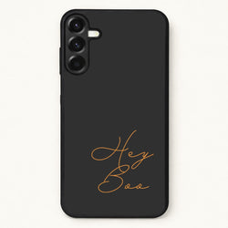 Hey Boo - Halloween Phone Case for Galaxy A17