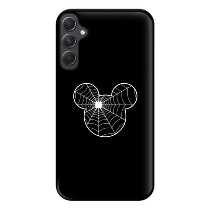 Fairytale Mouse Spider Web - Halloween Phone Case for Galaxy A34