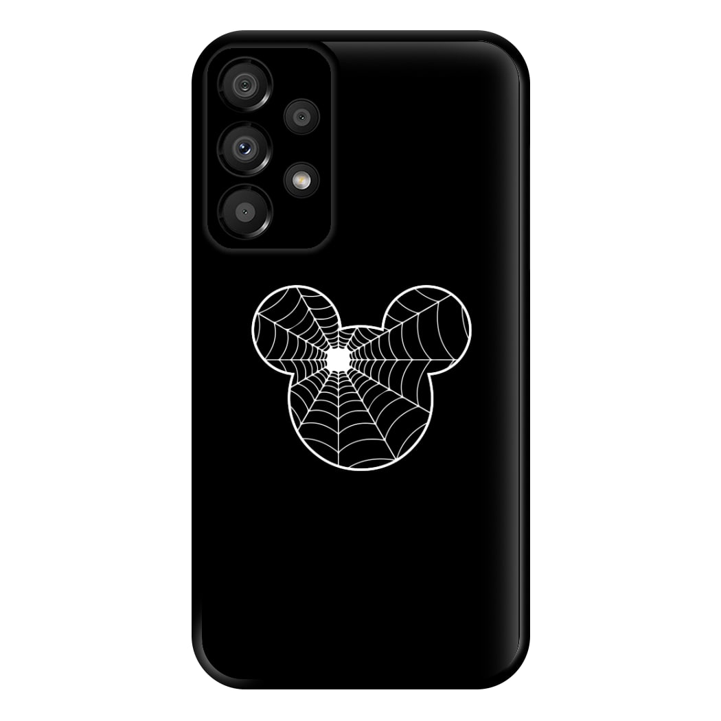 Fairytale Mouse Spider Web - Halloween Phone Case for Galaxy A33