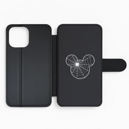 Fairytale Mouse Spider Web - Halloween Flip Phone Case