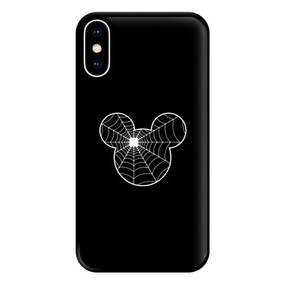 Fairytale Mouse Spider Web - Halloween Phone Case for iPhone XS Max