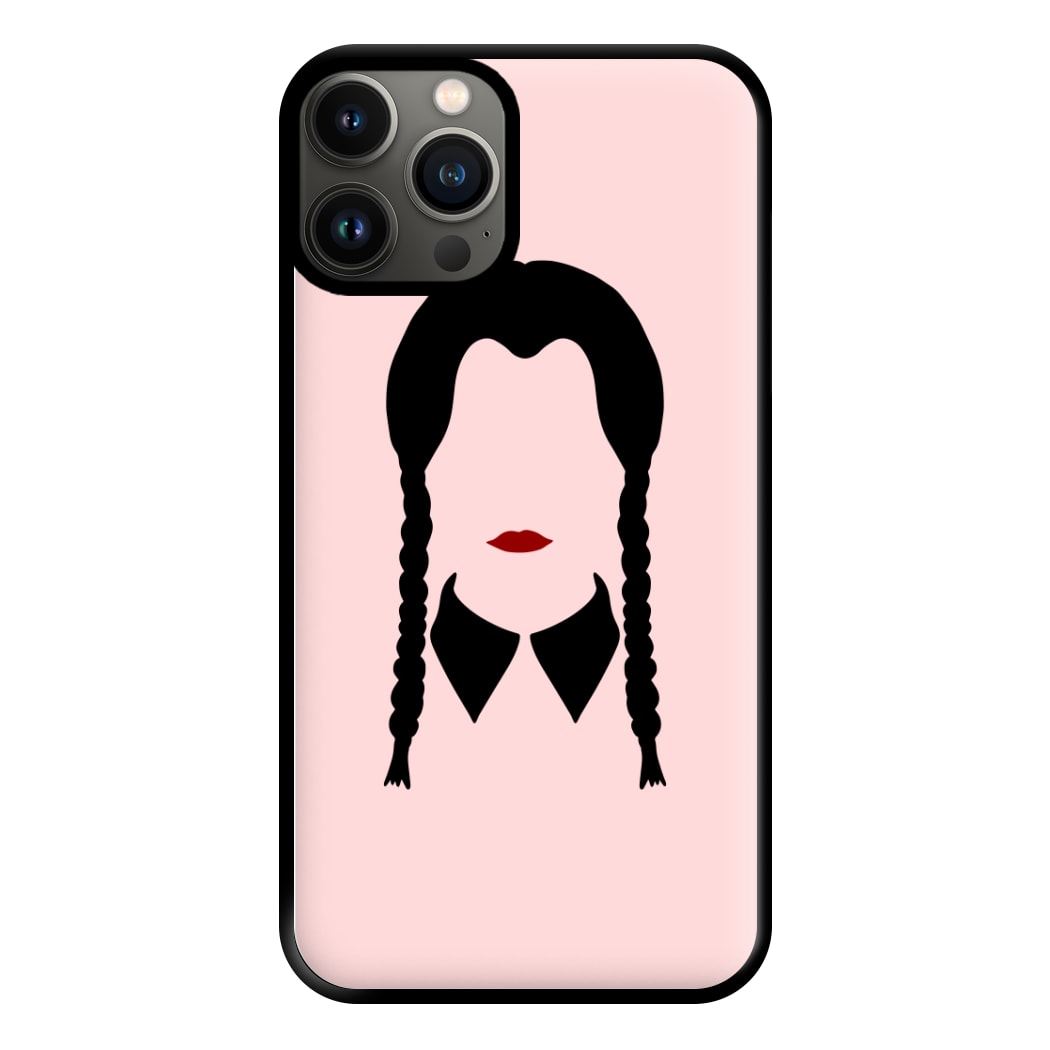 Faceless Wednesday - Halloween Phone Case for iPhone 13 Pro Max