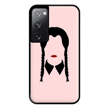 Faceless Wednesday - Halloween Phone Case for Galaxy S20