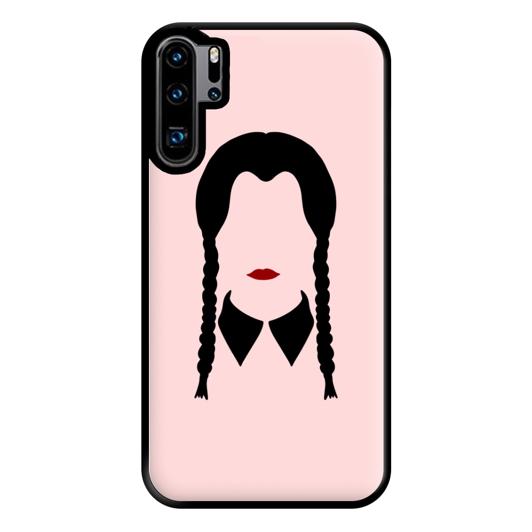 Faceless Wednesday - Halloween Phone Case for Huawei P30 Pro