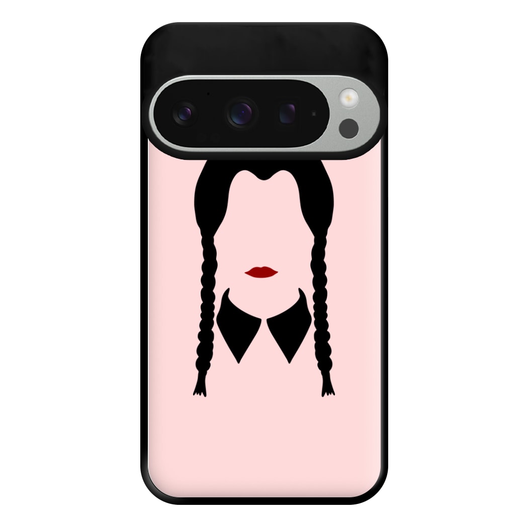 Faceless Wednesday - Halloween Phone Case for Google Pixel 9 Pro XL