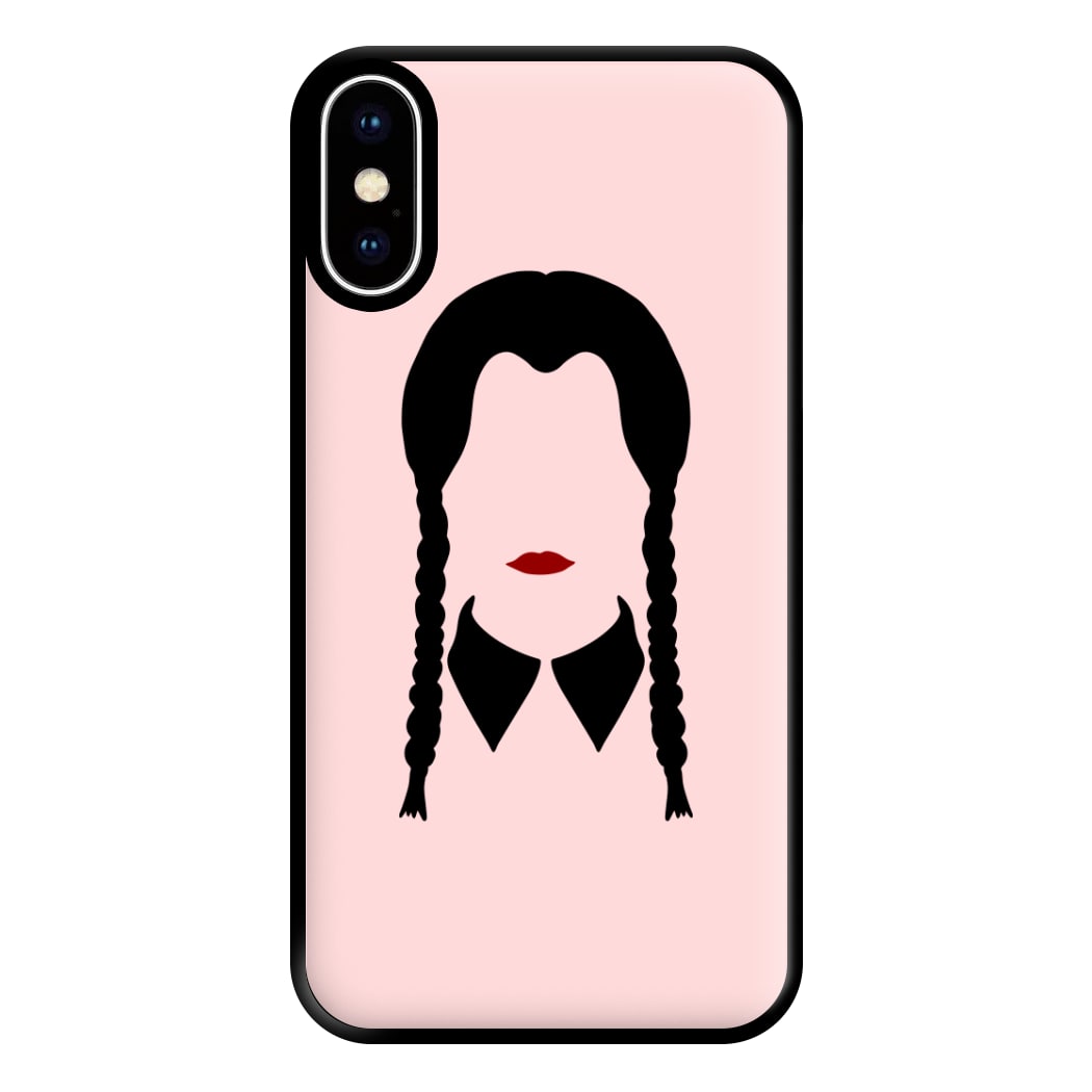 Faceless Wednesday - Halloween Phone Case for iPhone XS Max