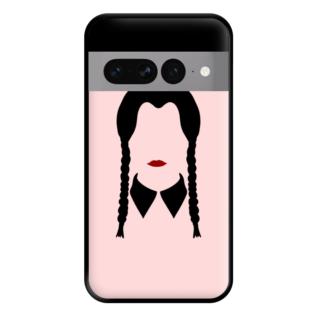 Faceless Wednesday - Halloween Phone Case for Google Pixel 7 Pro