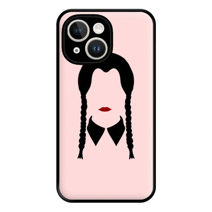 Faceless Wednesday - Halloween Phone Case for iPhone 14 Plus