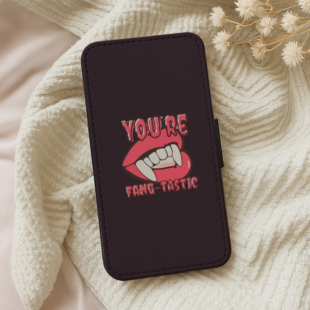 You're Fang-Tastic - Halloween Wallet Phone Case