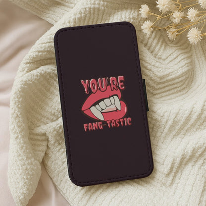 You're Fang-Tastic - Halloween Wallet Phone Case