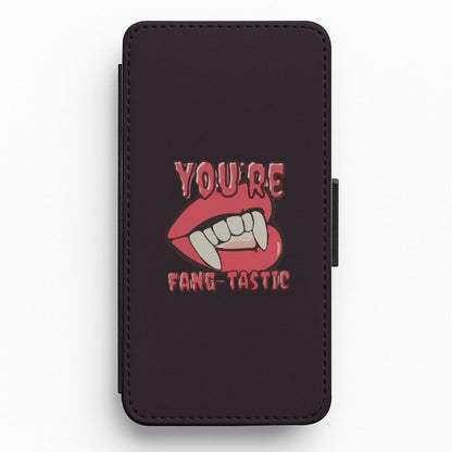 You're Fang-Tastic - Halloween Flip / Wallet Phone Case
