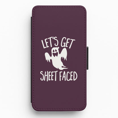 Let's Get Sheet Faced Flip / Wallet Phone Case