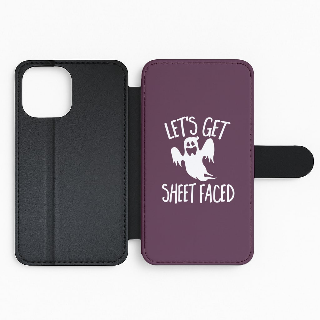 Let's Get Sheet Faced Flip Phone Case