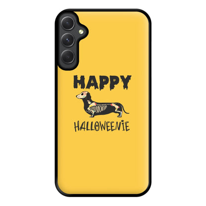 Happy Halloweenie Phone Case for Galaxy A54