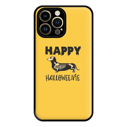 Happy Halloweenie Phone Case for iPhone 14 Pro Max