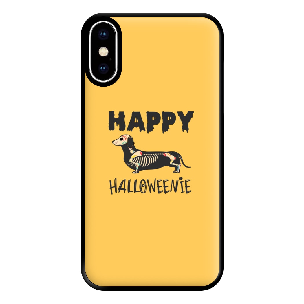 Happy Halloweenie Phone Case for iPhone XS Max