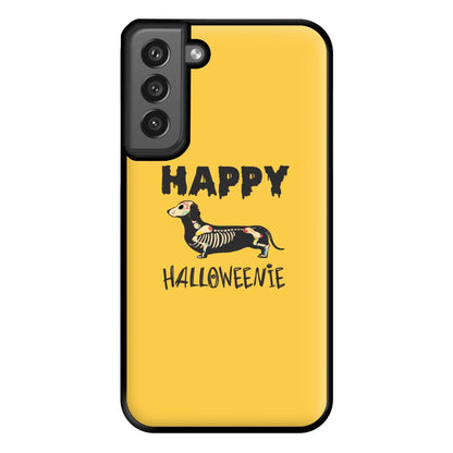 Happy Halloweenie Phone Case for Galaxy S21FE