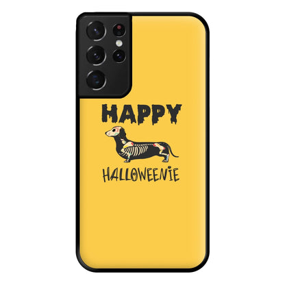 Happy Halloweenie Phone Case for Galaxy S21 Ultra