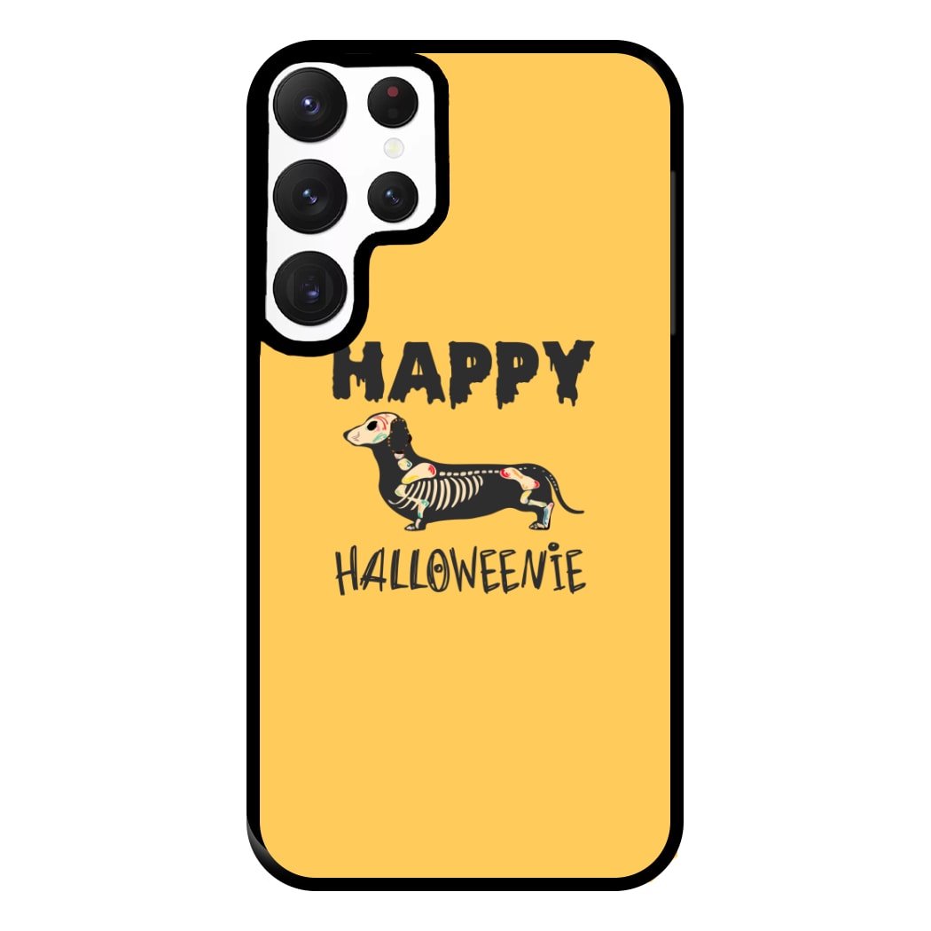 Happy Halloweenie Phone Case for Galaxy S22 Ultra