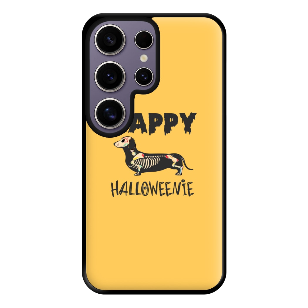 Happy Halloweenie Phone Case for Galaxy S25 Ultra