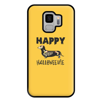 Happy Halloweenie Phone Case for Galaxy S9 Plus