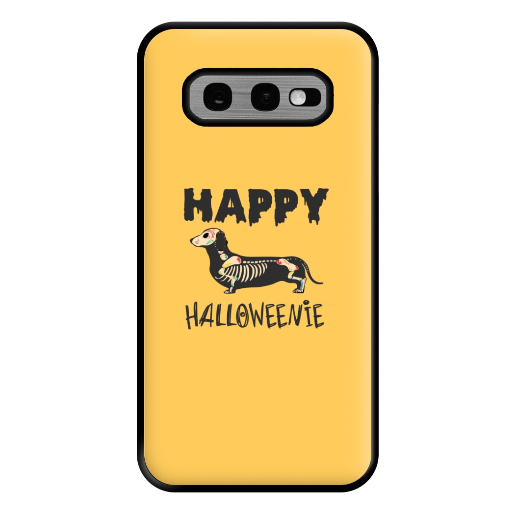 Happy Halloweenie Phone Case for Galaxy S10e