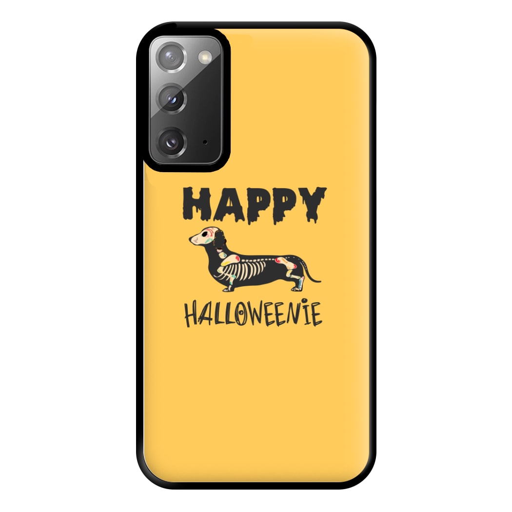 Happy Halloweenie Phone Case for Galaxy Note 20 Ultra