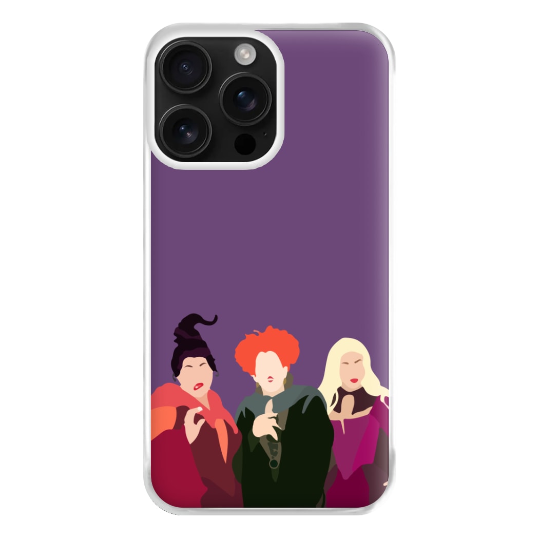 Hocus Halloween Witches - Halloween Phone Case