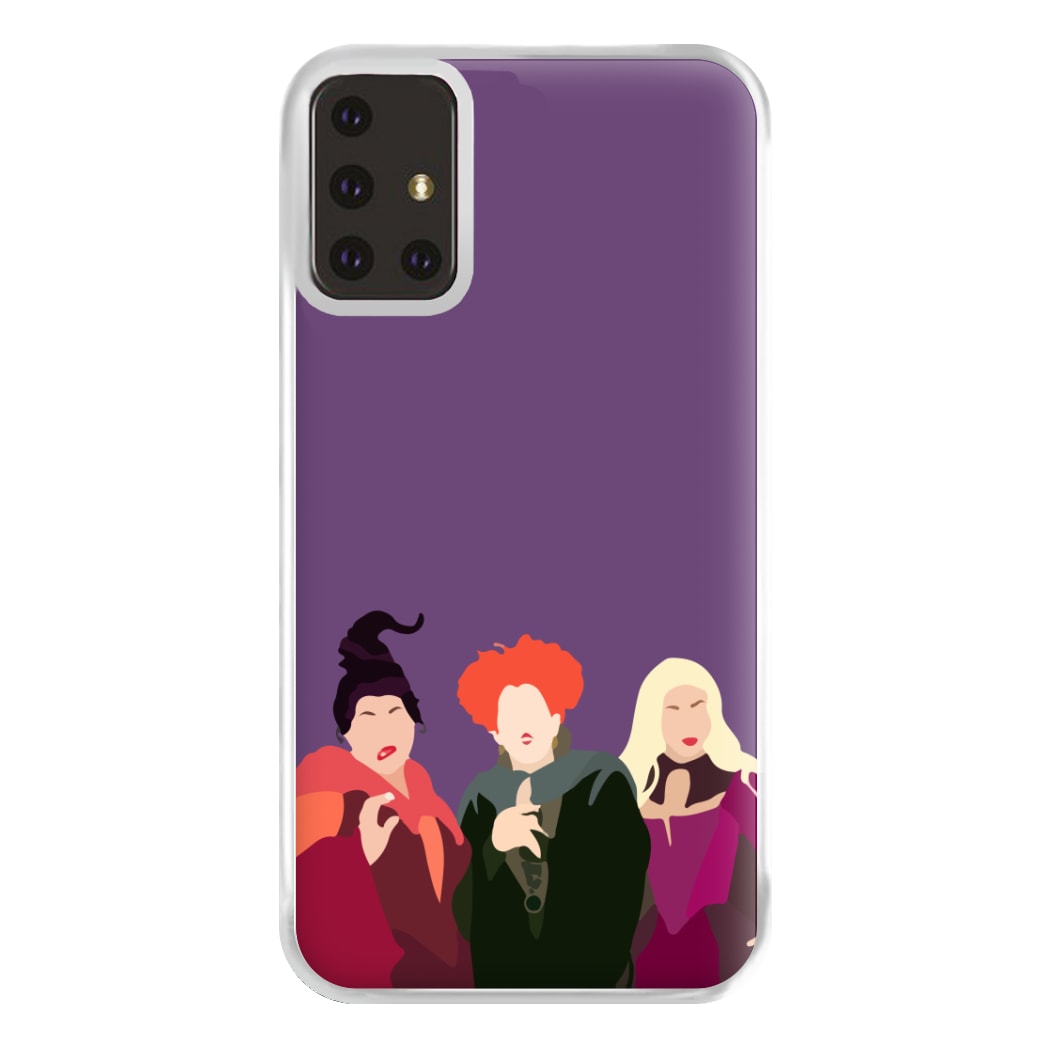 Hocus Halloween Witches - Halloween Phone Case for Galaxy A71